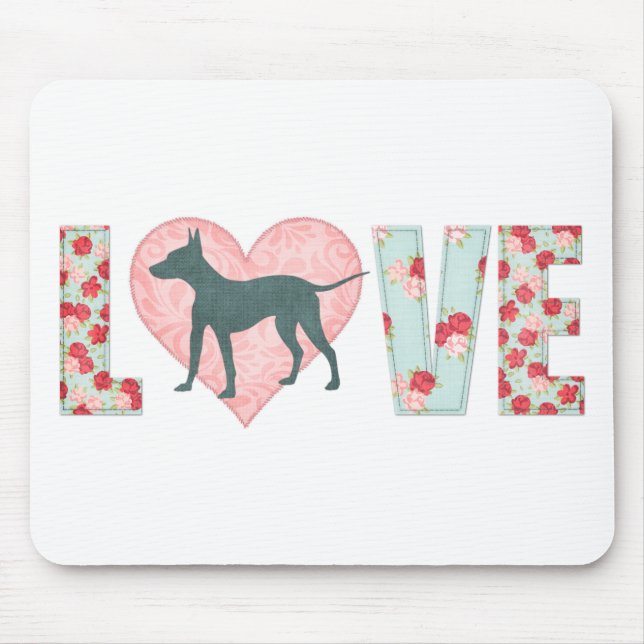 AHT Shabby Chic "Love" Mousepad (Front)