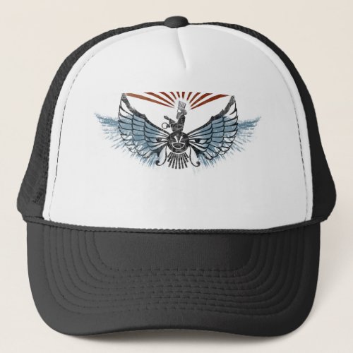 ahura mazda trucker hat