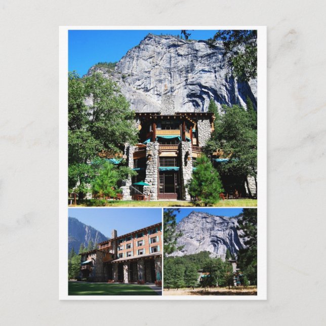 Ahwahnee Hotel in Yosemite National Park Postcard (Front)