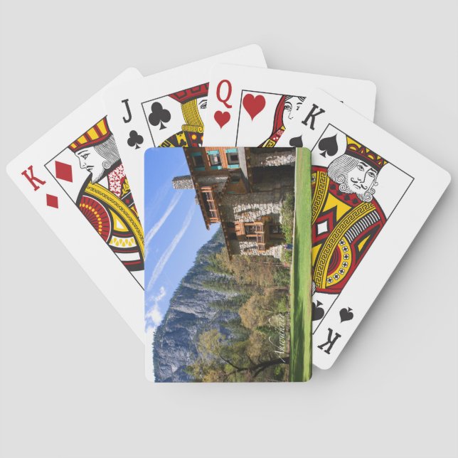 Ahwahnee Poker Cards (Back)