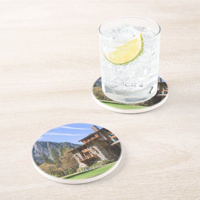 Ahwahnee Sandstone Coaster (Side)