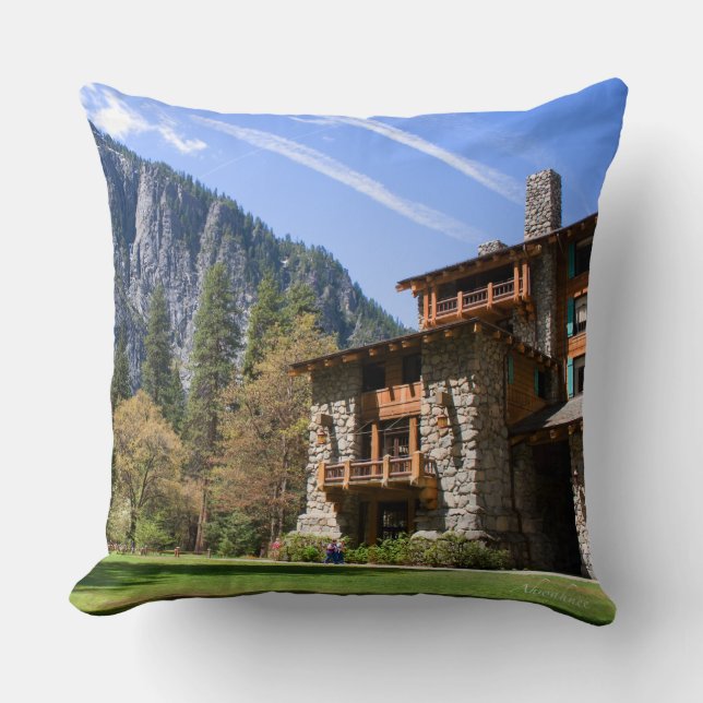 Ahwahnee Throw Pillow (Front)