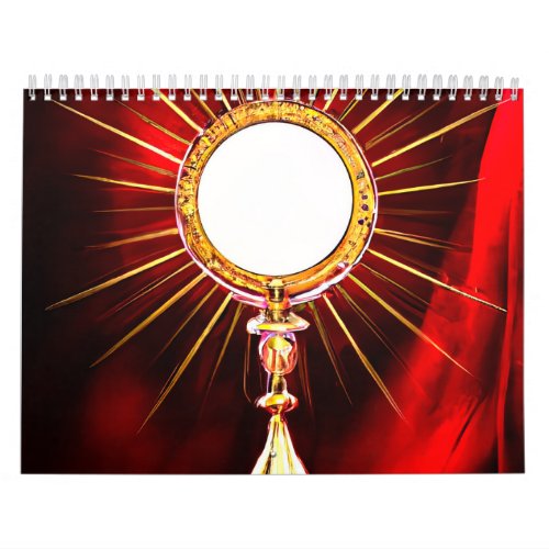 AI Art Blessed Sacrament Host in a Monstrance 1 Calendar