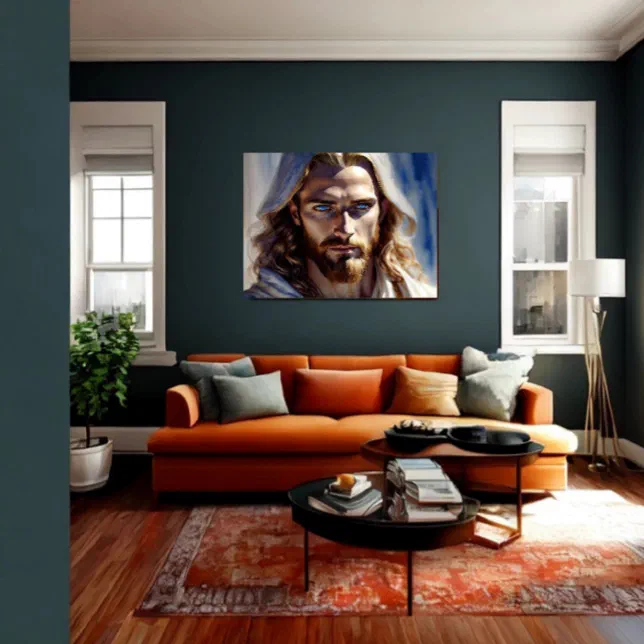 AI art Jesus Christ - Protector Poster | Zazzle