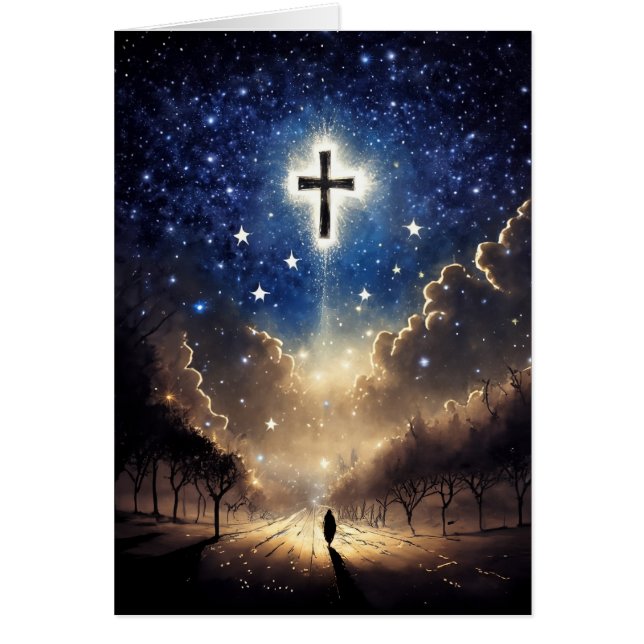 AI Art "Oh Holy Night" Cards (Front)