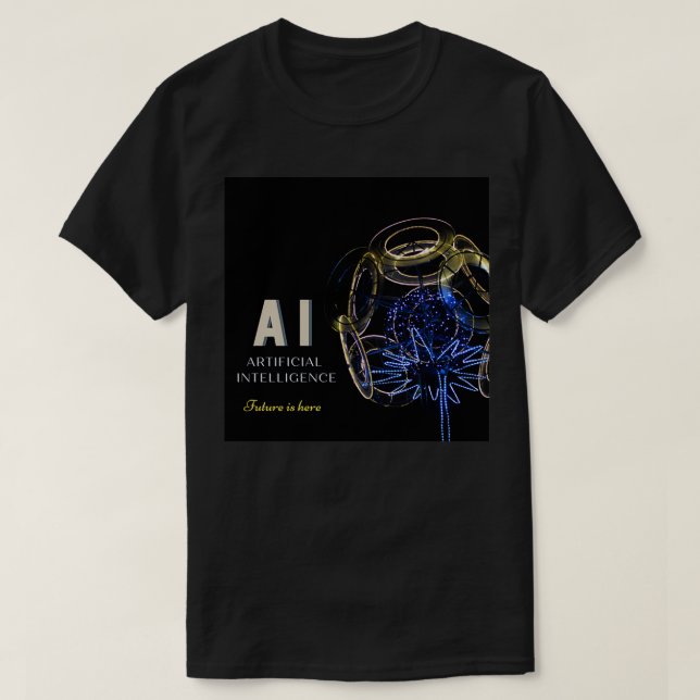 AI Artificial Intelligence 2 T-Shirt (Design Front)
