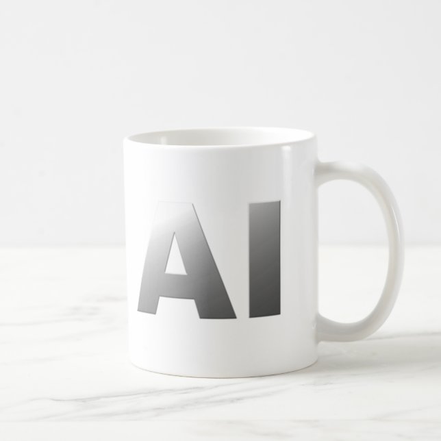 AI artificial intelligence Coffee Mug (Right)