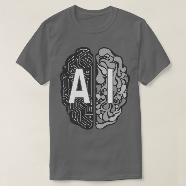 AI Artificial Intelligence  T-Shirt (Design Front)