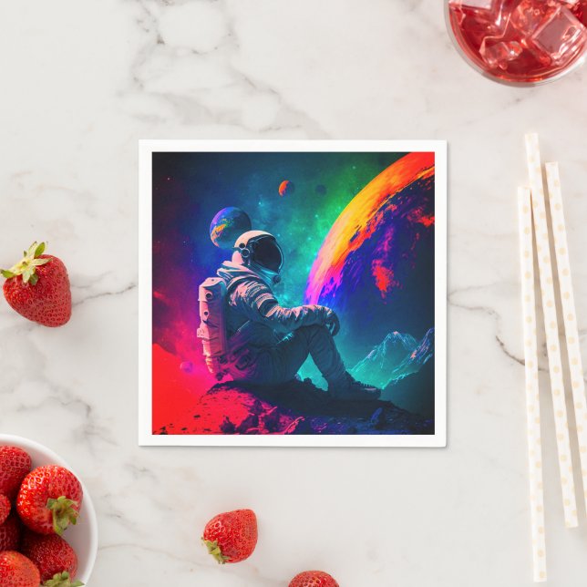 Ai Astronaut Napkins (Insitu)
