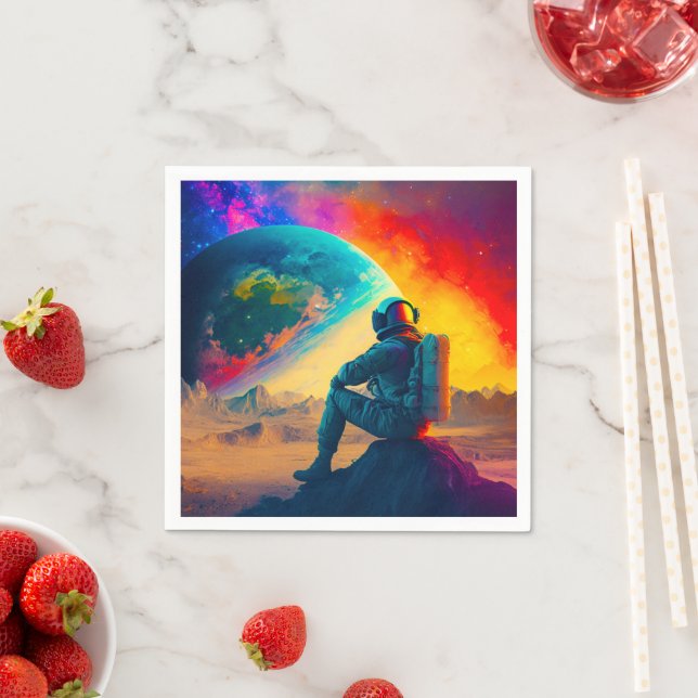 Ai Astronaut Napkins (Insitu)