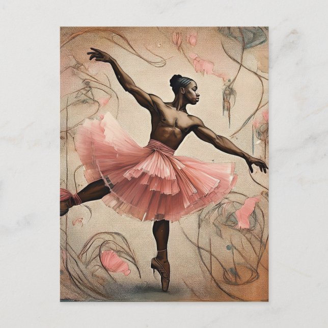 AI ballet Postcard (Front)