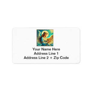 AI Beautiful Angel Expressionist Effect Label