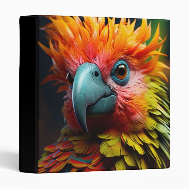 Ai Bird 3 Ring Binder (Front/Spine)