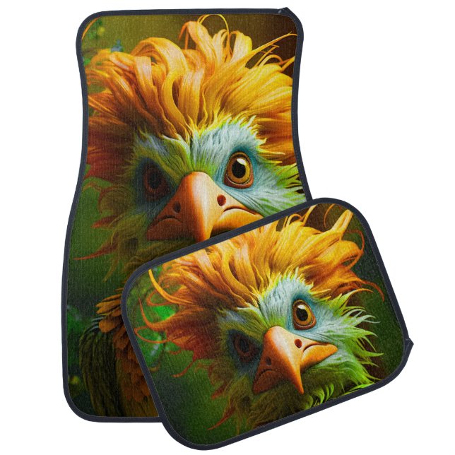 Ai Bird Car Floor Mat (Set)