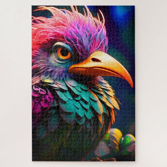 Ai Bird Jigsaw Puzzle (Vertical)