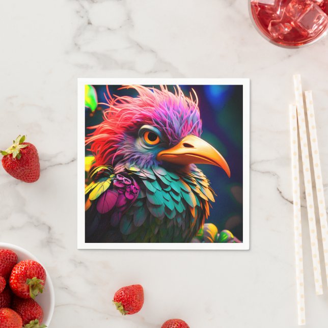 Ai Bird Napkins (Insitu)