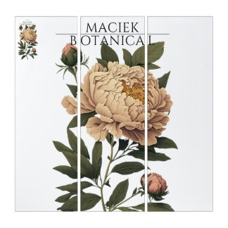 AI Botanical Triptych