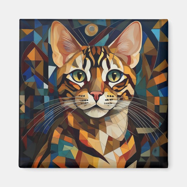 AI Cat Magnet (Front)