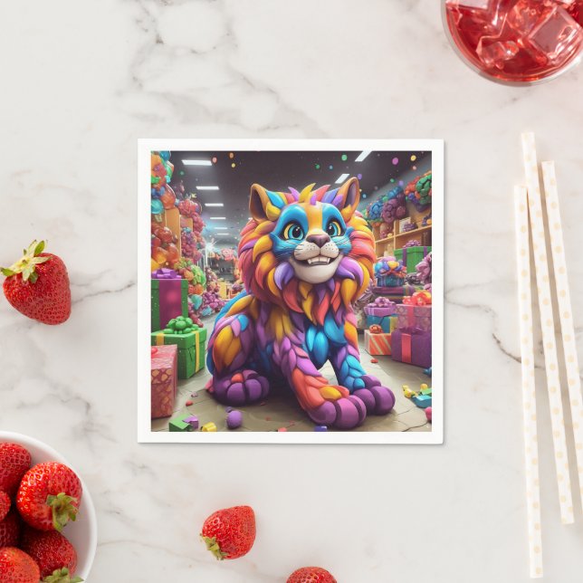 Ai Cat Napkins (Insitu)