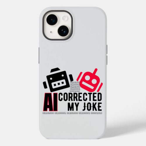 AI Corrected my Jokew L Grey  Case_Mate iPhone 14 Case