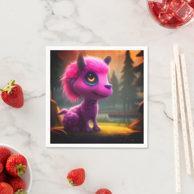 Ai Creature Napkins (Insitu)