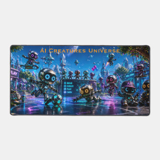 AI Creatures Universe Desk Mat