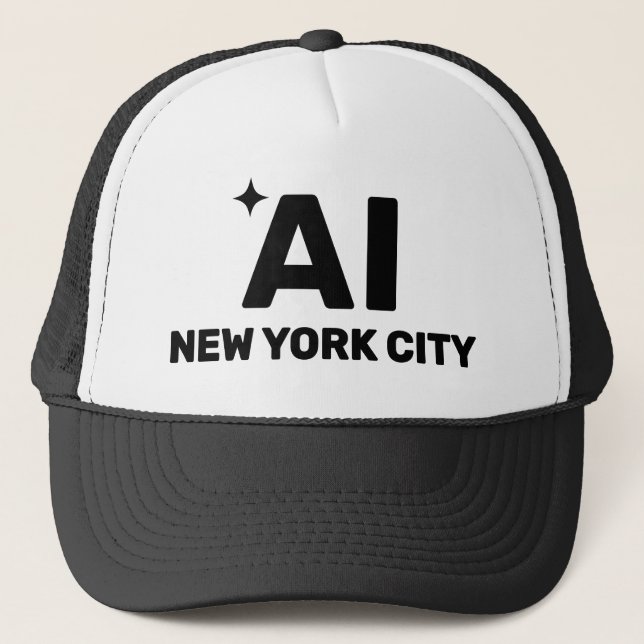 AI Customized™ Trucker Hat (Front)