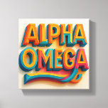 Ai Design Alpha&amp; Omega Canvas |Wall D&#233;cor |