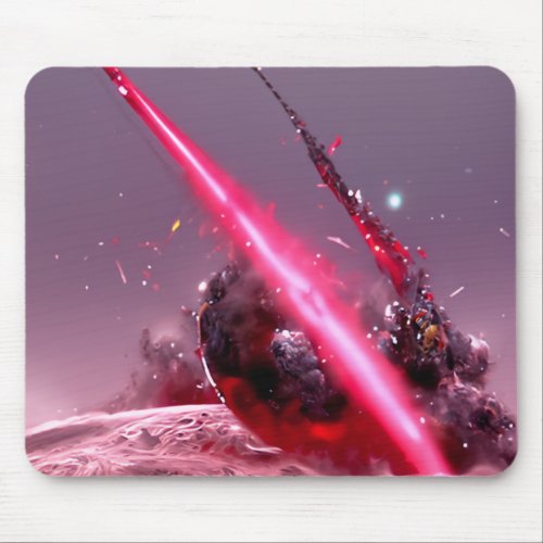 AI Diffusion _ Blast from the Clouds Mouse Pad