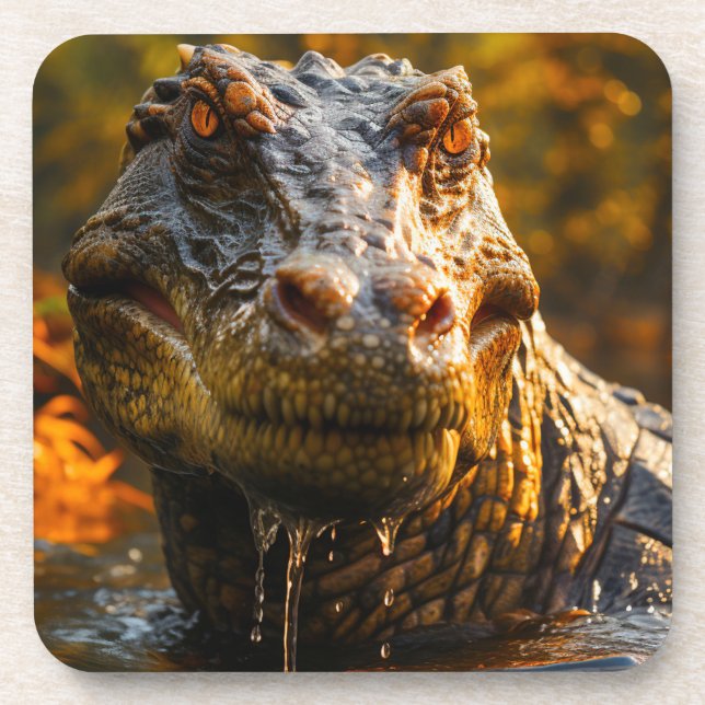 Ai Dinosaur Beverage Coaster (Front)