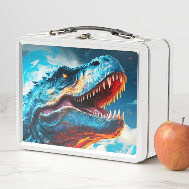 Ai Dinosaur Metal Lunch Box (In Situ)