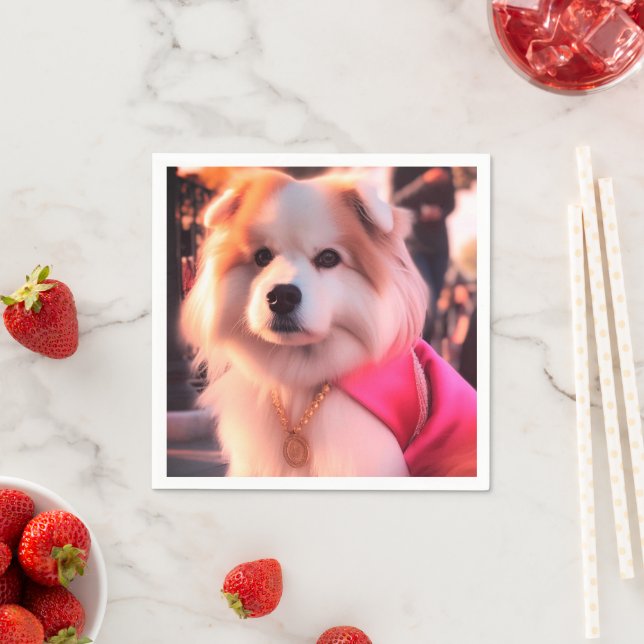 Ai Dog Napkins (Insitu)