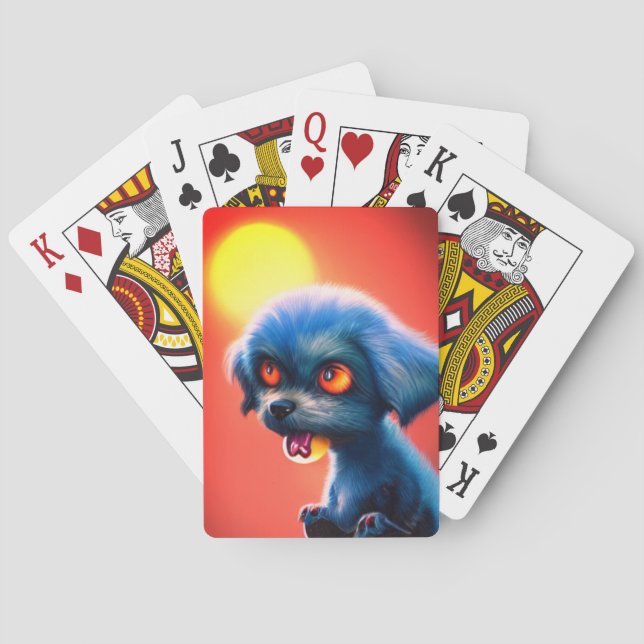 AI Dog Poker Cards (Back)