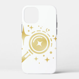 AI emblem Sparkle stars, beacon of the digital era iPhone 12 Mini Case