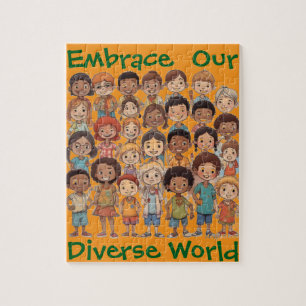 AI Embrace Our Diverse World Puzzle