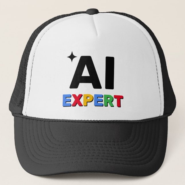 AI Expert™ Trucker Hat (Front)