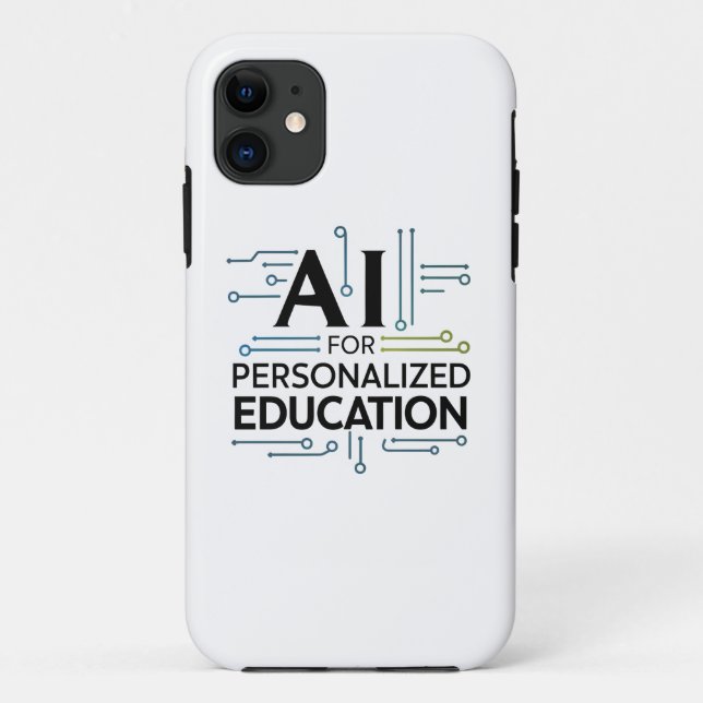 "AI for Personalized Education – Future Learning Case-Mate iPhone Case (Back)