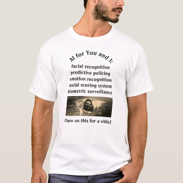 AI for You and I (light) T-Shirt (Front)