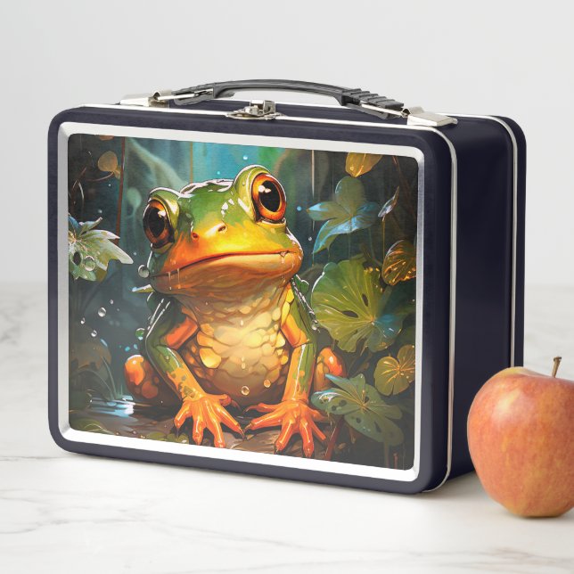 Ai Frog Metal Lunch Box (In Situ)