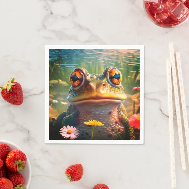 Ai Frog Napkins (Insitu)