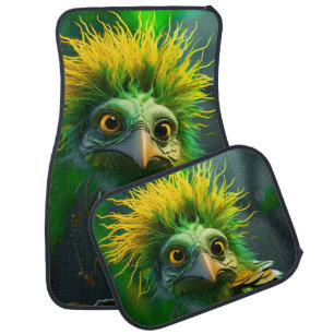 Ai Funny Bird Car Floor Mat