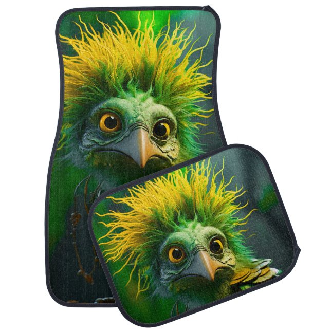Ai Funny Bird Car Floor Mat (Set)