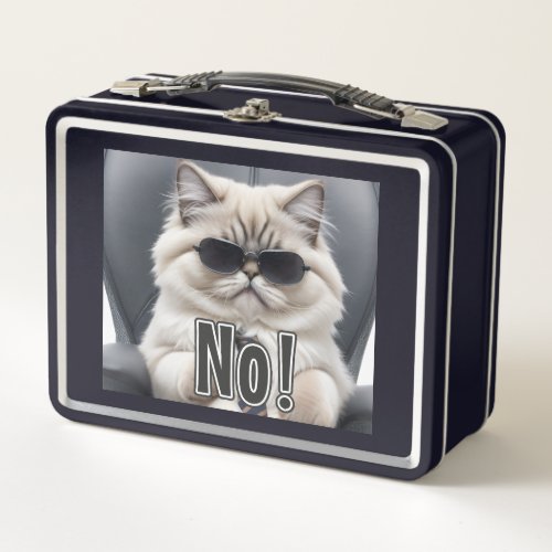 AI_Generated Cat 01 No Metal Lunch Box