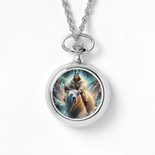 (AI Generated ) Jesus on a polar bear Watch