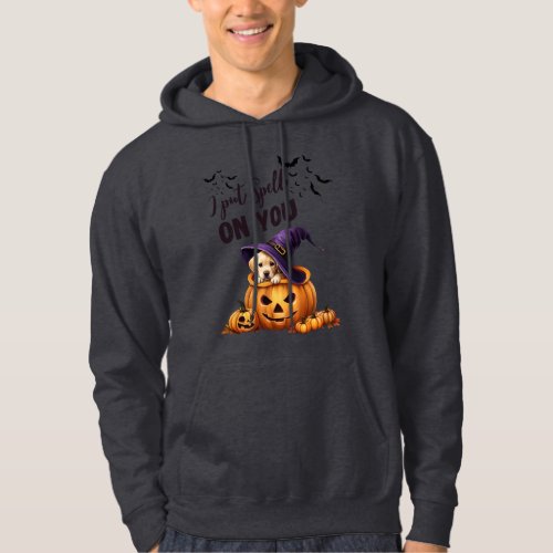 AI generated Labrador  Halloween Witch Hoodie