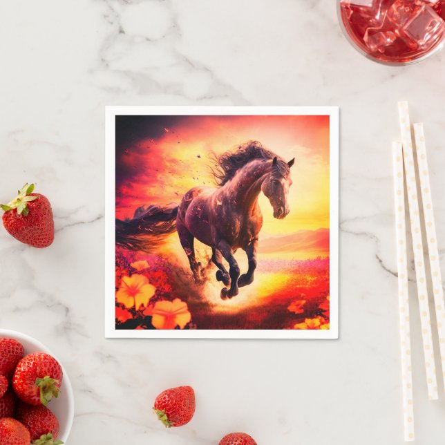 Ai Horse Napkins (Insitu)