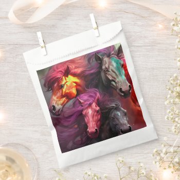 Ai Horses Favor Bag by MarblesPictures at Zazzle