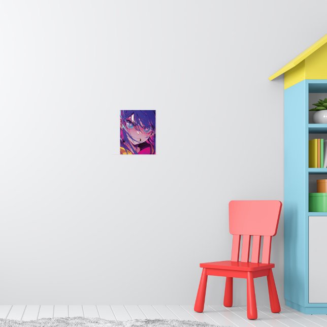 Poster Sur Toile Ai Hoshino – Décoration Murale Manga Oshi No Ko Pour Salon Et Chambre