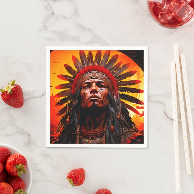 Ai Indian Napkins (Insitu)