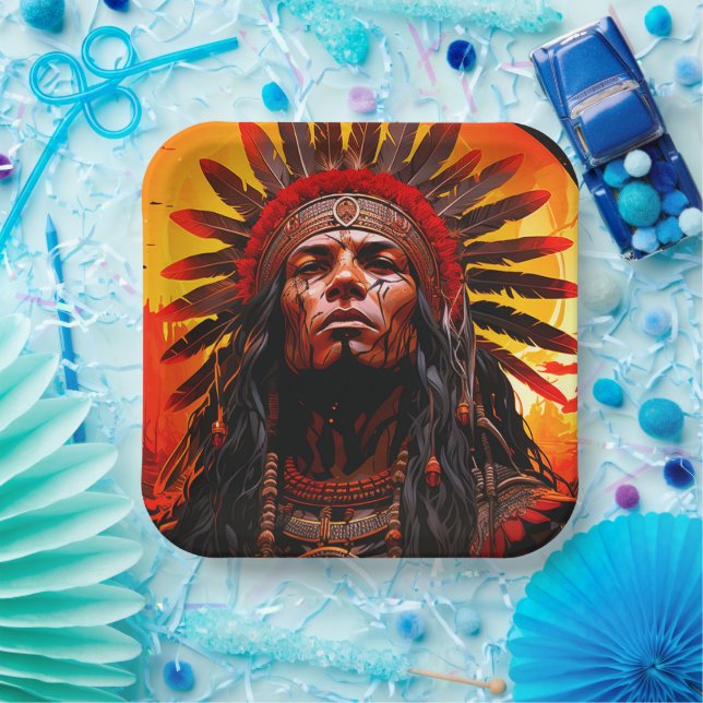 Ai Indian Paper Plates (Party)
